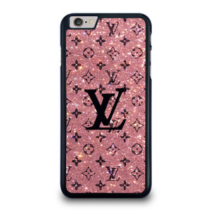 LOUIS VUITTON LV LOGO PINK SPARKLE iPhone 14 Plus Case Cover